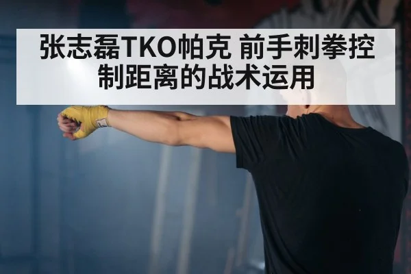 张志磊TKO帕克 前手刺拳控制距离的战术运用